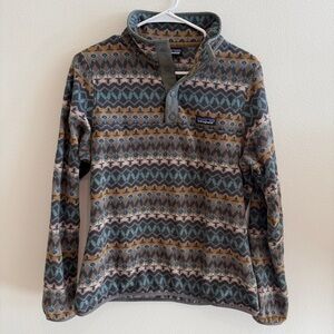 Patagonia Women's Micro-D Snap-T Fleece Pullover Aztec Size M